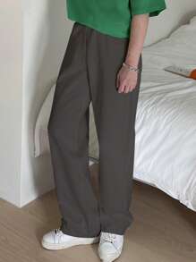 DAZY Men's Simple Fashionable Summer Solid Color Casual Jeans,Fall Clothes - Grey - View 4