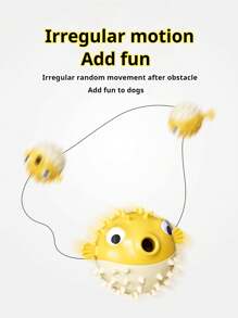 PETSIN 1 Piece Dog Lover And Dog Mom Love Treat Dispensing Puzzle Toy, TPR Dog Lover And Dog Mom Love Chew Toy, Cat/Dog Lover Gift And Dog/Cat Mom Love Pet Teeth Cleaning And Food Dispenser, Dog Lover And Dog Mom Love Training Entertainment Intelligence Tool