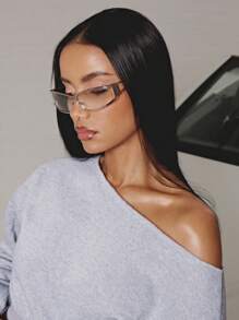 SUMWON WOMEN 露肩羊毛运动衫慢跑运动服运动服健身时尚两件套运动休闲舒适秋冬家居服