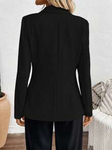 Calvaya 多色编织休闲长袖西装外套，简约时尚，适合夏季