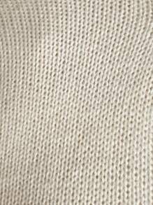 Chiquease Casual 3D Floral Knitted Loose Pullover Sweater Fall Winter