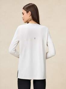 OutZeal 女式清凉防晒高科技面料宽松徒步T恤长袖运动上衣