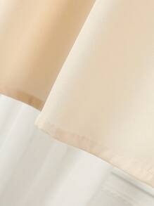 2pcs/Set Young Boy Traditional Robe Attire Abaya/Thobe For Ramadan/EID/Mubarak - Apricot - View 5