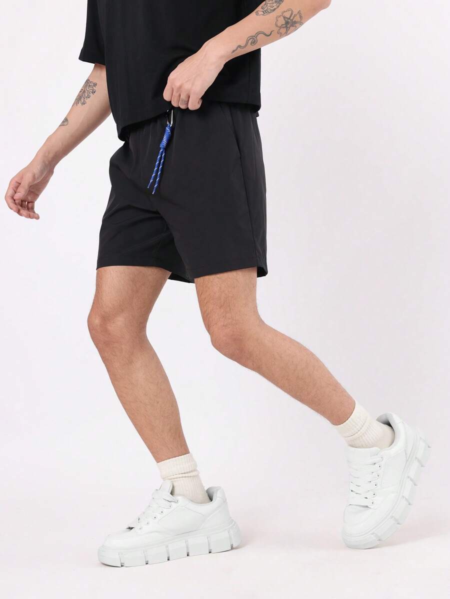 SUMWON 高性能运动抽绳短裤，适合跑步训练健身健身房篮球夏季轻便休闲运动服快速运动休闲锻炼