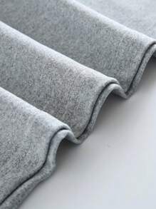 INAWLY Cow Floral Letter Print Round Neck Fashion Plus Size Women T-Shirt - Grey - View 4