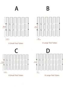 1set Transparent Home Glass Tube Vase, Hydroponic Planter, Flower Arrangement, Home Decor, Festival Gift,Home Decor,Flower Vase,Centerpiece,Table Decor,Room Decor , Ramadan Decor, Home Decor, Bathroom Decorroom Decor , Ramadan Decor, Home Decor, Bathroom Decor,Room Decor , Ramadan Decor, Home Decor, Bathroom Decor Back To School School Supplies - Clear - View 4