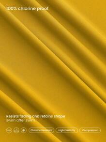 GLOWMODE X Nature Dream Bali 3.5 英寸速干镂空刺绣饰边耐氯衬里连体泳衣夏季游泳海滩度假装可拆卸罩杯