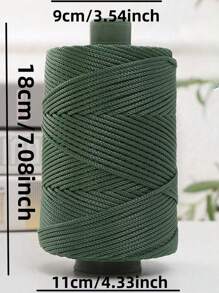 250g/卷 DIY 编织绳、钩针线、夏季轻粘胶冰绳、太阳帽手工编织 DIY、钩针、靠垫空心亮纱用于钩针钩针包帽子鞋子 - 彩色 - 查看 7