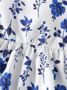 SHEIN 女婴连衣裙 - 藏蓝色 - 查看 5