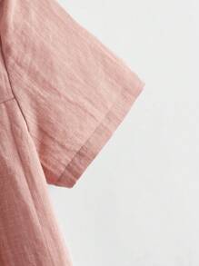 SHEIN VCAY Floral Embroidery Top