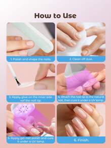 Teckwe 指甲烘干机和固化灯，多功能实用的设计 - 白色 - 查看 10