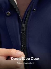 In My Nature 女士户外运动城市通勤防风防水连帽夹克