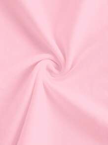 Slaydiva 女式小码休闲笑脸图案无袖圆领背心，夏季 - 粉色 - 查看 5