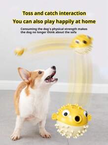 PETSIN 1 Piece Dog Lover And Dog Mom Love Treat Dispensing Puzzle Toy, TPR Dog Lover And Dog Mom Love Chew Toy, Cat/Dog Lover Gift And Dog/Cat Mom Love Pet Teeth Cleaning And Food Dispenser, Dog Lover And Dog Mom Love Training Entertainment Intelligence Tool