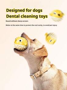 PETSIN 1 Piece Dog Lover And Dog Mom Love Treat Dispensing Puzzle Toy, TPR Dog Lover And Dog Mom Love Chew Toy, Cat/Dog Lover Gift And Dog/Cat Mom Love Pet Teeth Cleaning And Food Dispenser, Dog Lover And Dog Mom Love Training Entertainment Intelligence Tool