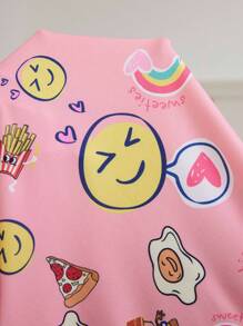Pyjamaset in grote maten met hart-, cartoon- en grafische print