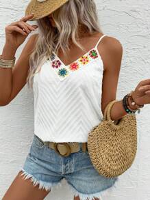 Breezaya Women's Floral Print Loose Tank Top For Vacation