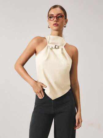 SURIMA 女士 Inside Out Office Siren 风格吊带背心，Influencer 同款