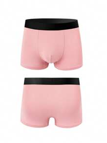 Conjunto de 5 calzoncillos tipo bóxer para adolescentes masculinos - Multicolor - Ver 5