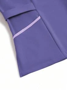 TaskEZ 女式纯色立领长袖上衣和裤子 护理服套装 跑步护士服和制服 洗手口袋透气拉绒服装套装 带口袋的弹性运动工作服 手术服上衣和裤子套装 女式手术服套装：缺口 V 领塞入式上衣和直筒裤 基本慢跑手术服套装 护理服弹力上衣和抽绳工装裤