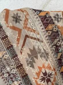 LanaWest Regular Fit Women's Halter Neck Sleeveless Floral Print Casual Vacation Music Festival Shirt