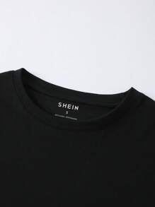 INAWLY Women's Casual Versatile Solid Color Short Sleeve T-Shirt