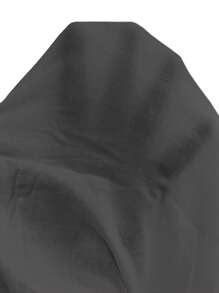 EMERY ROSE Plus Size Solid Color Round Neck Short Sleeve Simple Shirt, Fashionable For Summer Country Spring Outfits For Women Summer Outfits For Women Boho Women Clothing - Grey - View 8