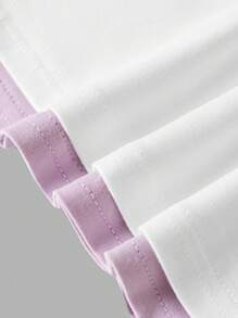 SHEIN Girlism Tween Girls 2pcs/Set All-Match Slim Fit Simple Basic Cami Top - Mauve Purple - View 9