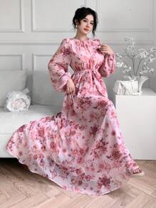 Modelyn Vestido largo informal para mujer, diseño elegante adecuado para el verano