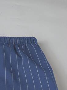 SHEIN LUNE Quần ống rộng dệt lưng thun co giãn thường ngày cho nữ cỡ lớn, mùa thu/đông - Nhiều màu - Xem 3