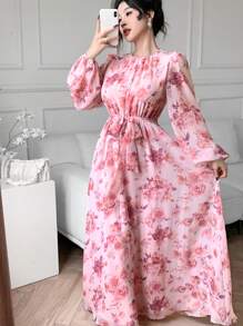 Modelyn Vestido largo informal para mujer, diseño elegante adecuado para el verano