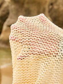 Poéselle Rochie de tricot simplă și la modă pentru femei, potrivită pentru vară