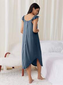 SHEIN Hebammen Krankenhauskleid für Geburt und Entbindung