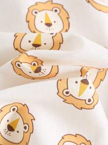 Cozy Pixies 2pcs Baby Boy Contrast Color 2 In 1 Shirt Collar Short Sleeve Top And Elastic Waist Shorts Set