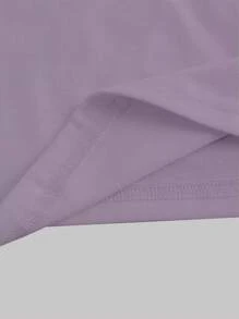 SHEIN LUNE Maglietta oversize stampata con la scritta "La gentilezza è gratis"