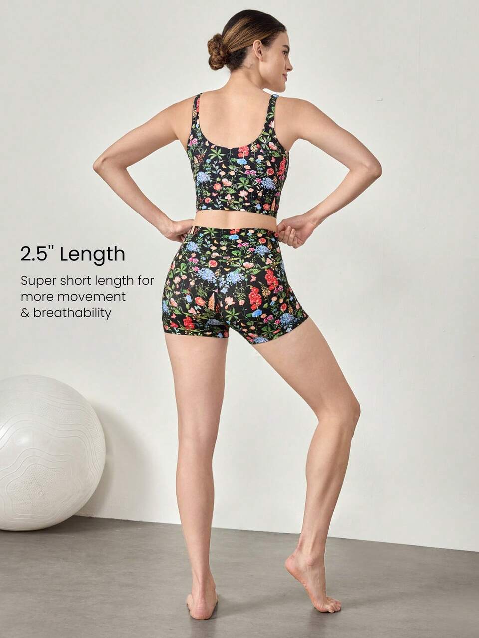 2.5" FeatherFit™ Ultra-Short Anti-Slip Biker Shorts Low Impact Casual Daily Gym Summer Workout