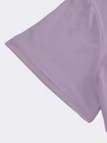 SHEIN LUNE Maglietta oversize stampata con la scritta "La gentilezza è gratis"