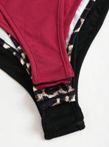 Sweetra 1 pieza Body de moda minimalista apropiado para el verano