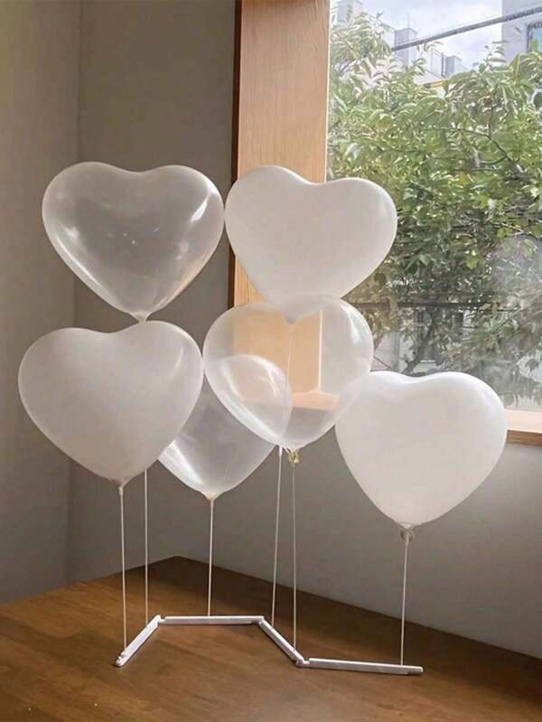 SHEIN 1set Transformable Balloon Stand - Adjustable Tabletop Centerpiece Decor Stand For Wedding, Halloween, Christmas, New Year, Spring Festival, Birthday Party Decoration, Easy Assembly & Reusable Design,Christmas