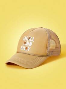 TOM & JERRY X SHEIN Letter Graphic Casual Summer Breathable Baseball Cap