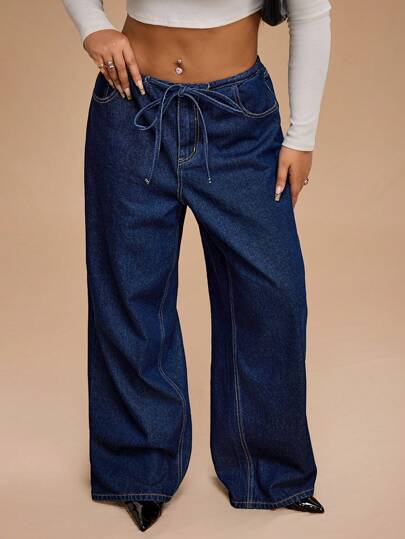 SHEIN Forever 21 春夏女士浪漫/舞会/正式/生日/90 年代/商务休闲/优雅/西部装/外出/时尚/休闲/Y2K 服装/俱乐部/办公室/鸡尾酒会/复古/紧身/狂欢服装/搞笑/优雅/老钱/街头服饰/度假/乡村音乐会/工作/端庄/春假/单身女郎服装/音乐会/坏人/基本款/毕业/蓝色水洗/低腰/宽松/直筒/阔腿/牛仔装/松紧腰抽绳/大码牛仔裤