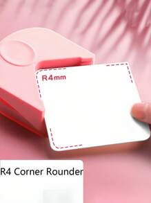 Corner Rounder R4 Chamfering Tool Cardboard Photo Cutting Rounded Corners Plastic Film Rounder Card Right Angle Sharp Corner Cutter Back To School,Back To School,School Supplies, Durable, Ease Of Use, Giftable, Versatile