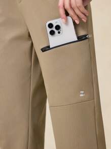 OutZeal Damesbroek met ritsvak, casual outdoorbroek met knopen voor wandelen
