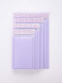 SHEIN 10pcs Light Purple Anti-Shock Packaging Bubble Bag, Various Sizes Back To School