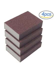 2/4pcs Magic Sponge Eraser Carborundum Removing Rust Cleaning Brush Descaling Clean Rub,Kitchen,Bathroom,Home,Household Suppliers