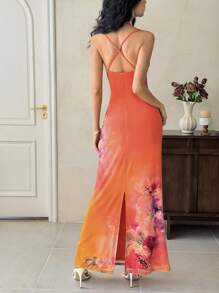 EastFlair Women's Extra Long Sleeveless Dress, Minimalist Fashion Style Suitable For Summer