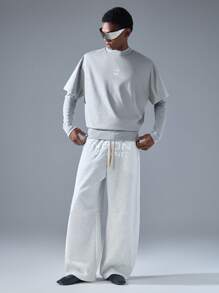 NEON BLANC Paquete de 3 camisetas de manga corta de cuello redondo de estilo urbano para hombre