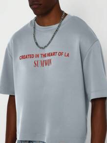 SUMWON Sumwon Records Los Angeles Streetwear T-Shirt Urban Lifestyle Graphic Print Music Label Casual Summer Tee Est. 2023 City Of Angels Collection Vintage Style Top