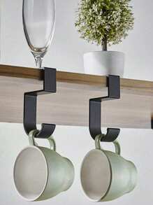 1pc Portable Bag Hook With Anti-Slip Design And Removable Side For Table Desk, Strong Bearing Capacity Back To School