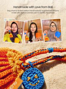 GLOWMODE X Nature Dream Bali Corcheted Omament Daily Casual Vacation Holiday Wear